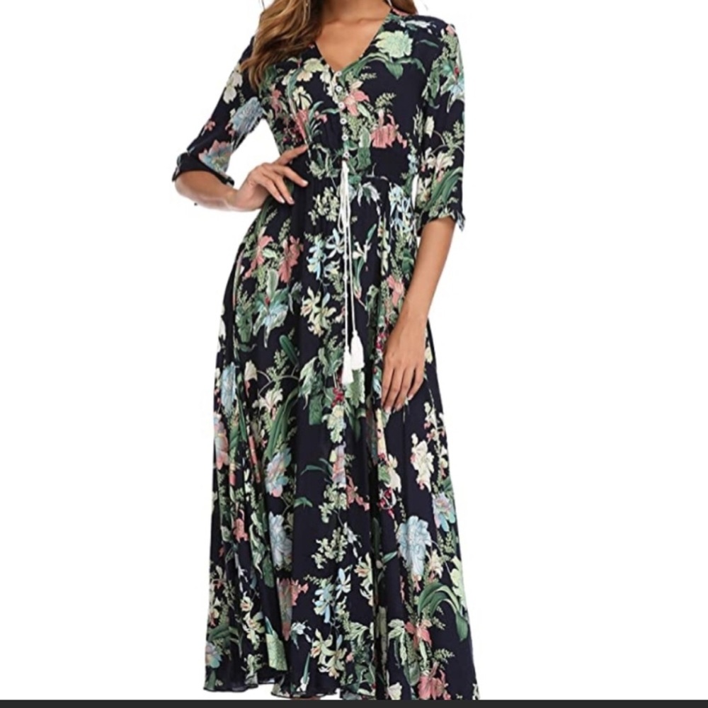 Maxi Floral Dress